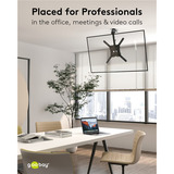 goobay Supporto a soffitto per TV, Montaggio a soffitto 