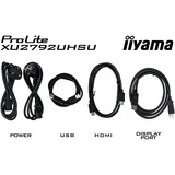 iiyama XU2792UHSU-B6, Monitor LED Nero (opaco)