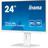 iiyama XUB2497HSN-W2, Monitor LED bianco (matto)