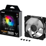 ASUS TUF Gaming TR120 ARGB Fan - Single Pack Case per computer Ventilatore 12 cm Nero, Ventola Nero/trasparente, Ventilatore, 12 cm, Nero