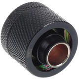 Alphacool HF 16/10 Anschraubtülle G1/4 - Deep Black Sixpack, Connessione Nero