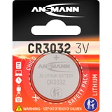 Ansmann 1516-0013 batteria per uso domestico Batteria monouso CR3032 Litio Batteria monouso, CR3032, Litio, 3 V, 1 pz, 550 mAh