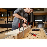 BESSEY GTR12, Morsetto argento/Rosso