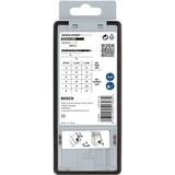 Bosch 2 607 019 923 punta per trapano Punta a spirale per legno 7 pz, Drill bit set Trapano, Punta a spirale per legno, 8 mm, 7,5 cm, Attacco esagonale, Acciaio inox