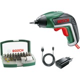 Bosch Avvitatore IXO V con Raimbow set, Cacciavite verde/Nero, Multicolore, 215 Giri/min, 4,5 Nm, 5 mm, Batteria, 3,6 V