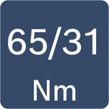 Bosch Avvitatore a percussione a batteria GSB 18V-65 Professional solo, 18Volt, Trapano avvitatore blu