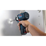 Bosch GDR 12V-105 Professional 1/4" 2600 Giri/min 105 Nm Nero, Blu, Avvitatore blu/Nero, Chiave di impatto, Nero, Blu, 1/4", 2600 Giri/min, 105 Nm, AC