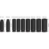 Bosch Set di bussole a impatto PRO 3/8", 9 pezzi, chiave combinata   Nero