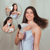 Cecotec IoniCare RockStar Nano IonTech, Asciugacapelli blu/Oro