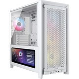 Corsair FRAME 4000D LCD RS ARGB, Chassis Tower bianco