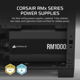 Corsair RM1000x (2024) Ricondizionato, Alimentatore PC Nero