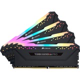 Corsair Vengeance CMW64GX4M4D3600C18 memoria 64 GB 4 x 16 GB DDR4 3600 MHz Nero, 64 GB, 4 x 16 GB, DDR4, 3600 MHz