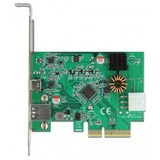 DeLOCK 89001 scheda di interfaccia e adattatore Interno PCIe, SFP+ PCIe, PCIe, SFP+, A basso profilo, PCIe 3.0, Grigio, PC