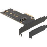 DeLOCK 89013 scheda di interfaccia e adattatore Interno M.2 PCIe, M.2, A basso profilo, PCIe 4.0