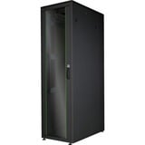 Digitus Armadio di rete Serie Unique - 600 x 1000 mm (L x P), IT armadio Nero, Rack indipendenti, 47U, 800 kg, Griglie, Nero
