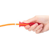 Digitus Attrezzo spelafili DN-94001-1 per cavi dati, Attrezzo Sverniciatura /smontaggio rosso