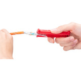 Digitus Attrezzo spelafili DN-94001-1 per cavi dati, Attrezzo Sverniciatura /smontaggio rosso
