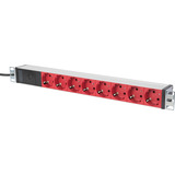 Digitus DN-95410-R, Ciabatta rosso/alluminio