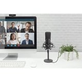 Digitus Microfono a condensatore USB, studio Nero