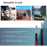 Digitus Prolunga cavo solare Ø 6mm² PV 1.500Volt 