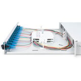 Digitus Scatola di giunzione fibra ottica, equipaggiata, LC, OS2 grigio