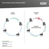 Digitus Switch Gigabit Ethernet industriale gestito L2 8+2 porte, Interruttore 