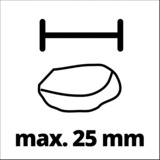 EINHELL GC-DP 3325 rosso/Nero