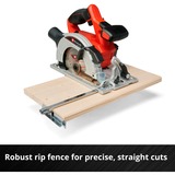 EINHELL Sega circolare a batteria Power X-Change TE-CS 18/165-1 Li-Solo, 18Volt rosso/Nero