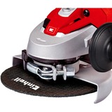 EINHELL TE-AG 125/750 Kit smerigliatrice angolare 12,5 cm 11000 Giri/min 750 W 2,1 kg rosso/Nero, 11000 Giri/min, 12,5 cm, AC, 2,1 kg