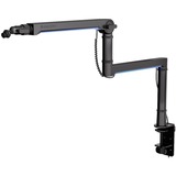 ENDORFY Broadcast Low Profile RGB Boom Arm EY0A010, Supporto Nero