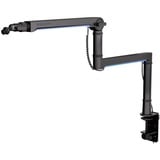 ENDORFY Supporto microfono Broadcast Low Profile RGB Boom Arm Nero