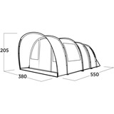 Easy Camp 120498 Skarvan 6 grigio