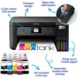 Epson EcoTank ET-2850 Nero, Ad inchiostro, Stampa a colori, 5760 x 1440 DPI, Copia a colori, A4, Nero