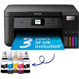 Epson EcoTank ET-2850, Stampante multifunzione Nero, Ad inchiostro, Stampa a colori, 5760 x 1440 DPI, Copia a colori, A4, Nero