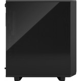 Fractal Design Meshify 2 Compact Tower Nero Nero, Tower, PC, Nero, ATX, micro ATX, Mini-ITX, Acciaio, Vetro temperato, Giocare