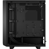 Fractal Design Meshify 2 Compact Tower Nero Nero, Tower, PC, Nero, ATX, micro ATX, Mini-ITX, Acciaio, Vetro temperato, Giocare