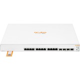 Hewlett Packard Enterprise Aruba Instant On 1960 12XGT 4SFP+ Gestito L2+ 10G Ethernet (100/1000/10000) 1U Bianco Gestito, L2+, 10G Ethernet (100/1000/10000), Full duplex, Montaggio rack, 1U