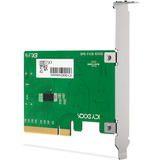 Icy Dock MB409A5 "EXLink" MCIO 8i (SFF-TA-1016) a adattatore PCIe 5.0 x8, Scheda di interfaccia 