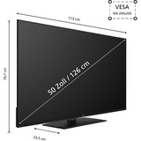JVC LT-50VUQ3455 TV 127 cm (50") 4K Ultra HD Smart TV Wi-Fi Nero, QLED TV Nero, 127 cm (50"), 3840 x 2160 Pixel, QLED, Smart TV, Wi-Fi, Nero