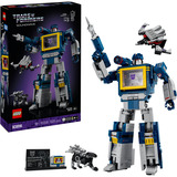 LEGO ICONS 10358 Transformers: Soundwave, Kit Modellismo per Adulti da Esposizione con Mattoncino Sonoro, Regalo da Collezione, Giochi di costruzione Kit Modellismo per Adulti da Esposizione con Mattoncino Sonoro, Regalo da Collezione, Set da costruzione, 18 anno/i, Plastica, 1505 pz, 1,78 kg