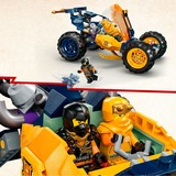 LEGO NINJAGO Buggy fuoristrada ninja di Arin, Giochi di costruzione Set da costruzione, 7 anno/i, Plastica, 267 pz, 552 g