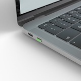 Lindy 40438 clip sicura USB tipo-C Verde 10 pz verde, USB tipo-C, Verde, 10 pz, 10 g