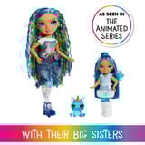 MGA Entertainment Rainbow High Littles Rainbow Fantasy Fairies Doll- Sapphire (blue), Bambola Rainbow High Littles Rainbow Fantasy Fairies Doll- Sapphire (blue), Bambola alla moda, Femmina, 4 anno/i, Bambino/Bambina, 140 mm, Multicolore