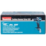Makita Trapano avvitatore a percussione a batteria DHP487Z, 18 Volt, Cordless blu/Nero