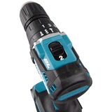 Makita Trapano avvitatore a percussione a batteria DHP487Z, 18 Volt, Cordless blu/Nero