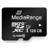 MediaRange MR945 memoria flash 128 GB MicroSDXC UHS-I Classe 10 Nero, 128 GB, MicroSDXC, Classe 10, UHS-I, 80 MB/s, 20 MB/s