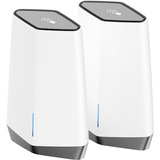 Netgear Orbi Pro router wireless Banda tripla (2.4 GHz/5 GHz/5 GHz) Gigabit Ethernet Bianco bianco, Wi-Fi 6 (802.11ax), Banda tripla (2.4 GHz/5 GHz/5 GHz), Collegamento ethernet LAN, Bianco, Router da tavolo