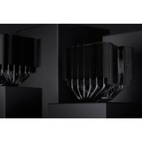Noctua NH-D15S chromax.black Processore Refrigeratore 14 cm Nero 1 pz Nero, Refrigeratore, 14 cm, 300 Giri/min, 1500 Giri/min, 24,6 dB, 140,2 m³/h