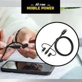 Otterbox Cavo USB 2.0, connettore USB-A > connettori Micro-USB + USB-C + Lightning Nero