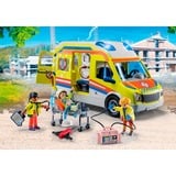 PLAYMOBIL City Life - Ambulanza con luci e suoni, Giochi di costruzione 